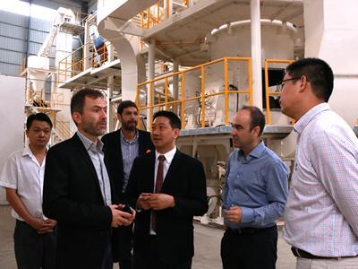 Производственная линия мельниц ультратонкого помола под заказ для клиентов из Турции
